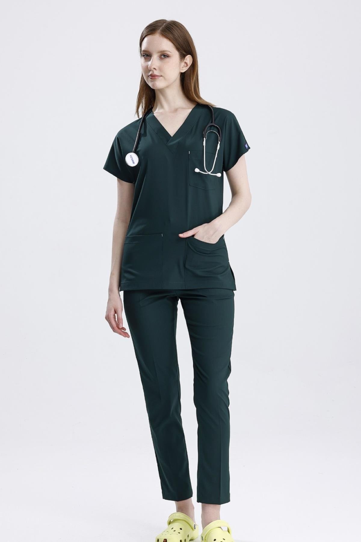 AVCI YEŞİLİ CORE-FLEX KADIN CERRAHİ TAKIM