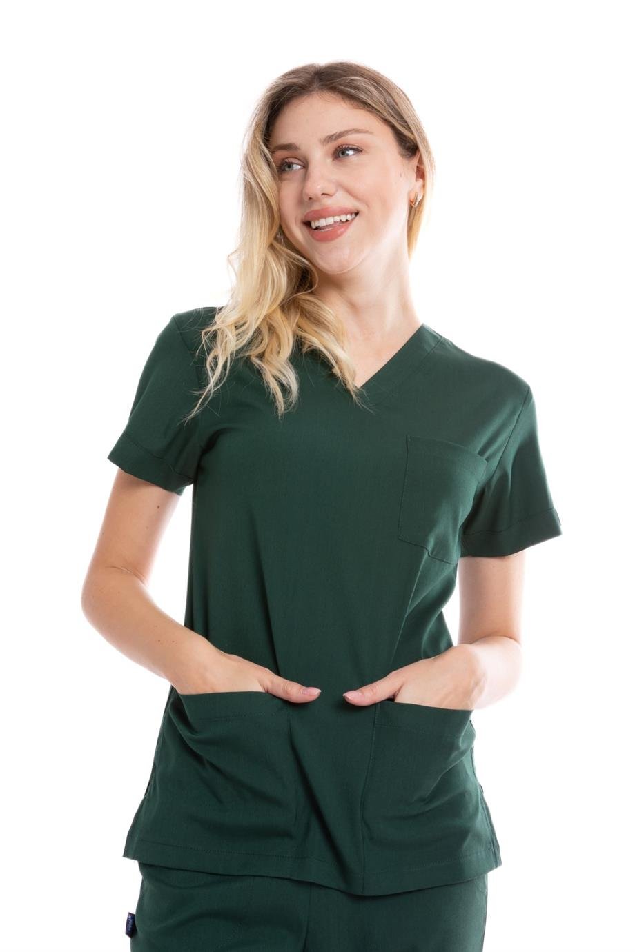 AVCI YEŞİLİ JOGGER KADIN ÜNİFORMA TAKIM