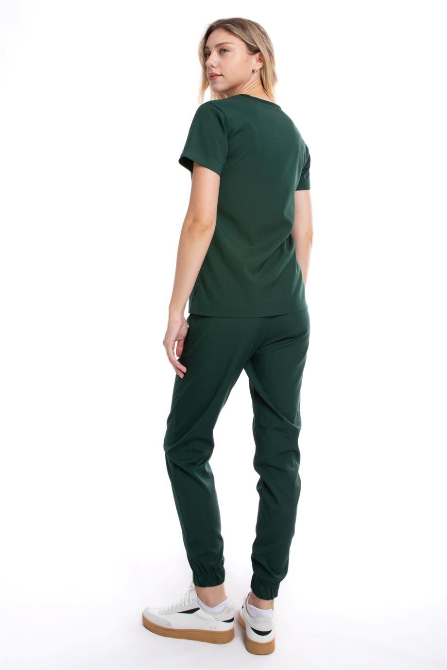 AVCI YEŞİLİ JOGGER KADIN ÜNİFORMA TAKIM