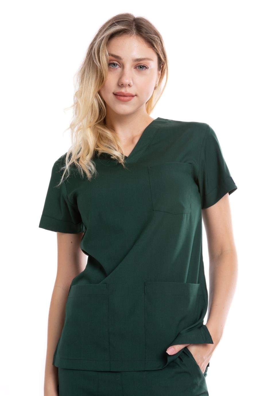 AVCI YEŞİLİ JOGGER KADIN ÜNİFORMA TAKIM