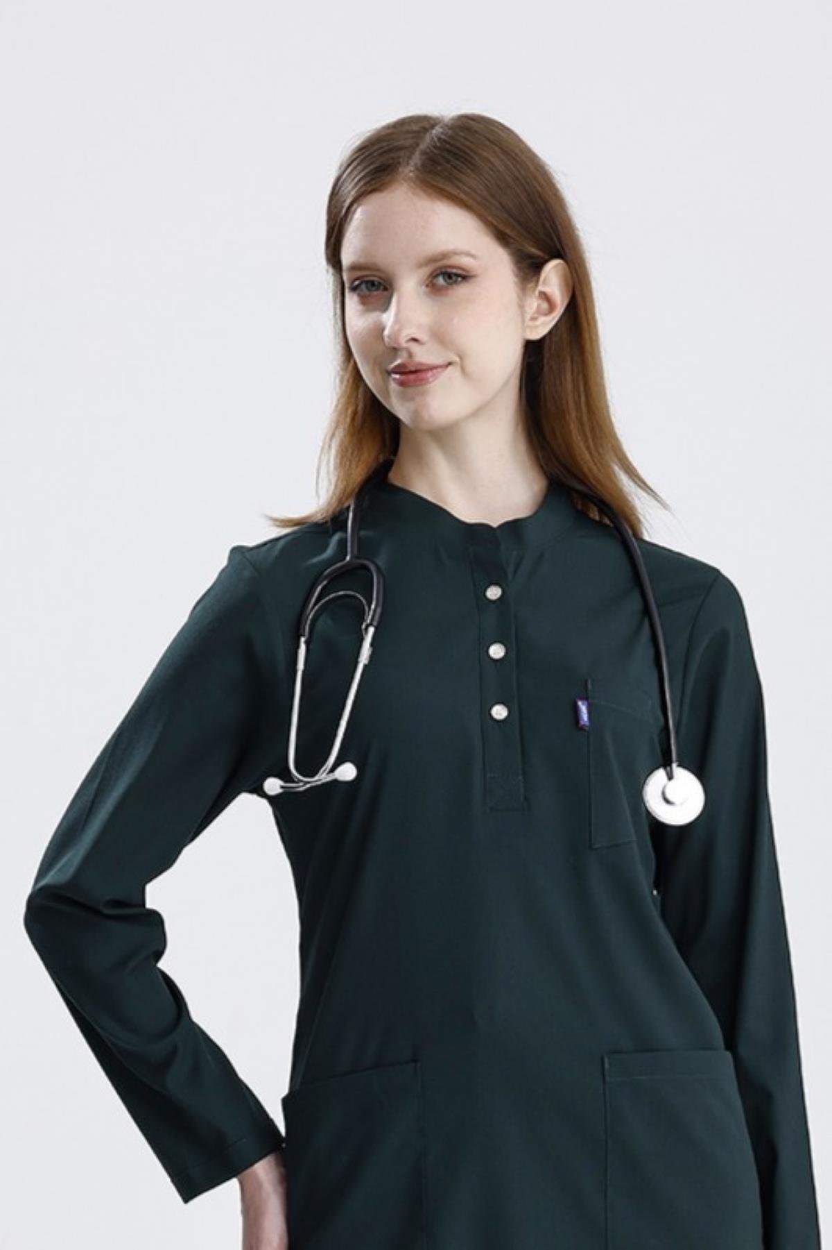 AVCI YEŞİLİ KARYA TESETTÜR ÜNİFORMA TAKIM