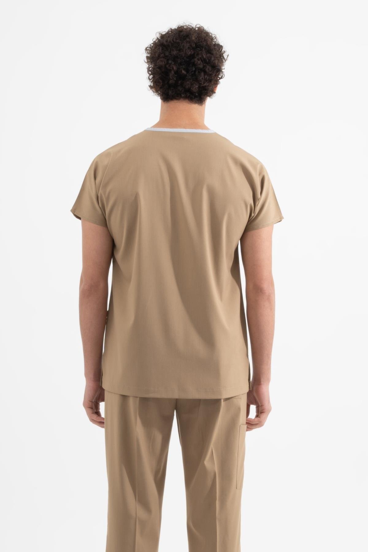 BEJ CORE-FLEX ERKEK CERRAHİ TAKIM