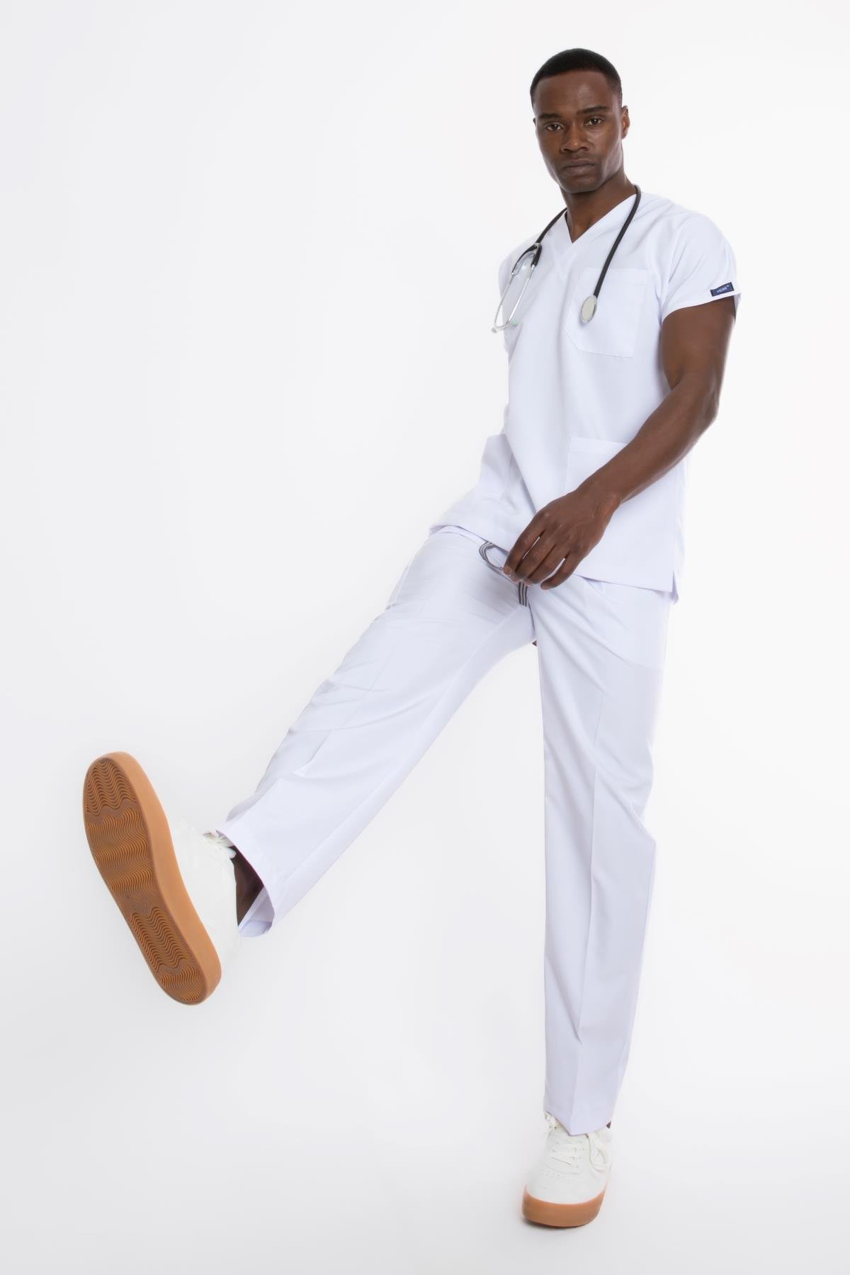 BEYAZ CORE-FLEX ERKEK CERRAHİ TAKIM