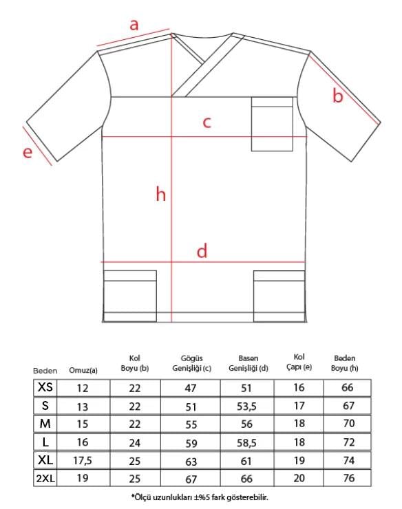 BEYAZ V YAKA ALPAKA TEK ÜST