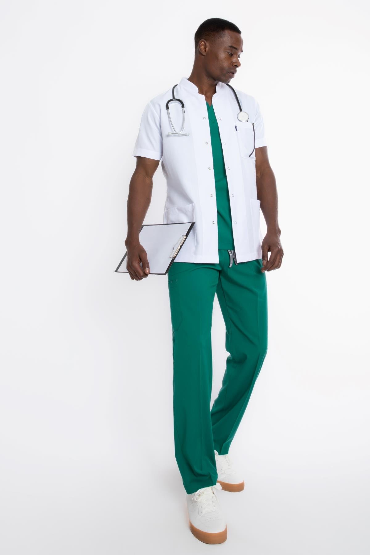 CEKET BOY, KISA KOL, HAKİM YAKA, ERKEK DOKTOR ÖNLÜĞÜ