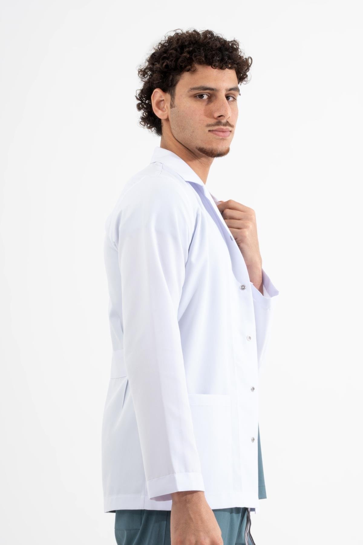 CEKET BOY, UZUN KOL, KLASİK YAKA, ERKEK DOKTOR ÖNLÜĞÜ