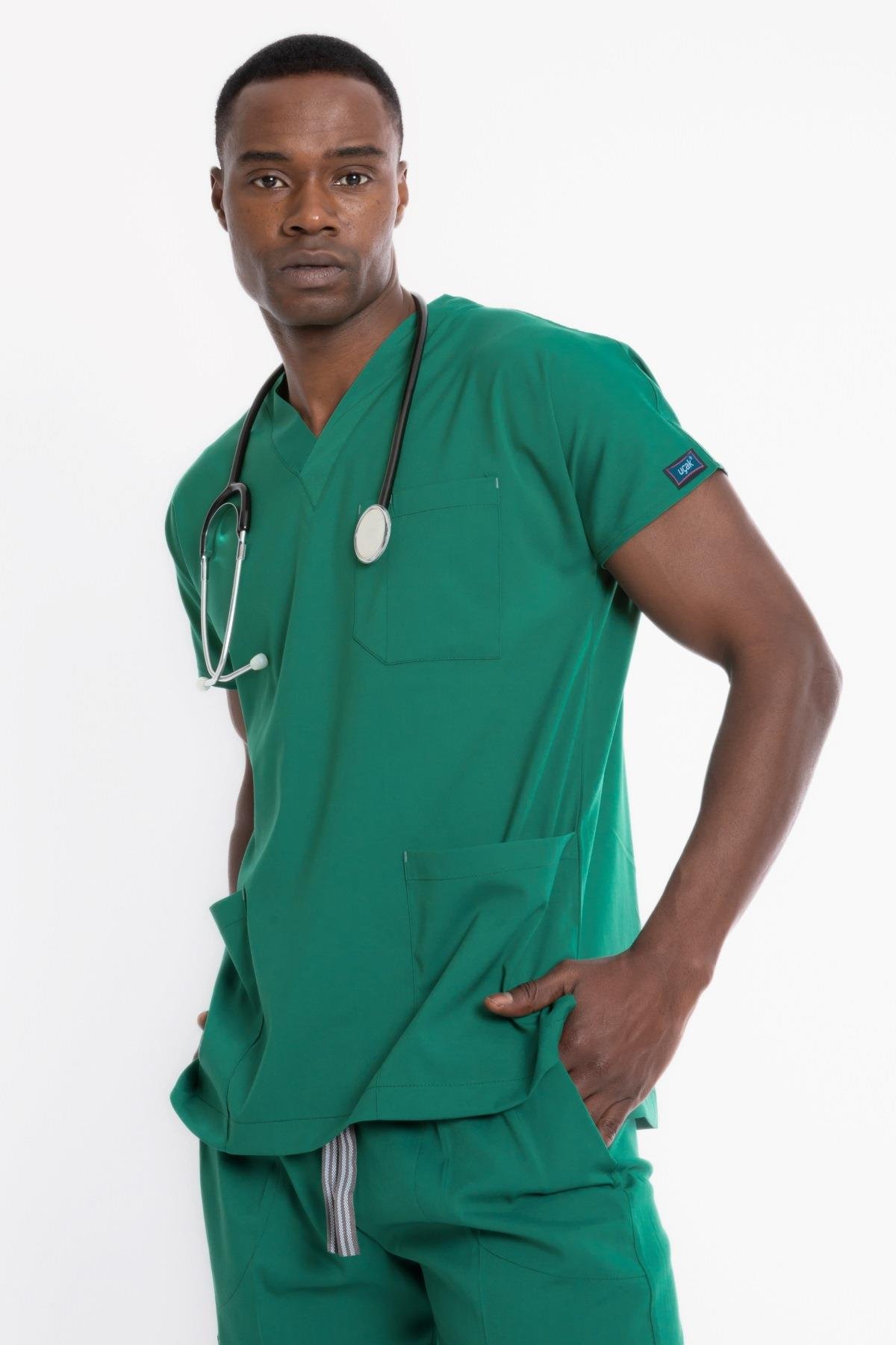 CERRAHİ YEŞİL CORE-FLEX ERKEK CERRAHİ TAKIM