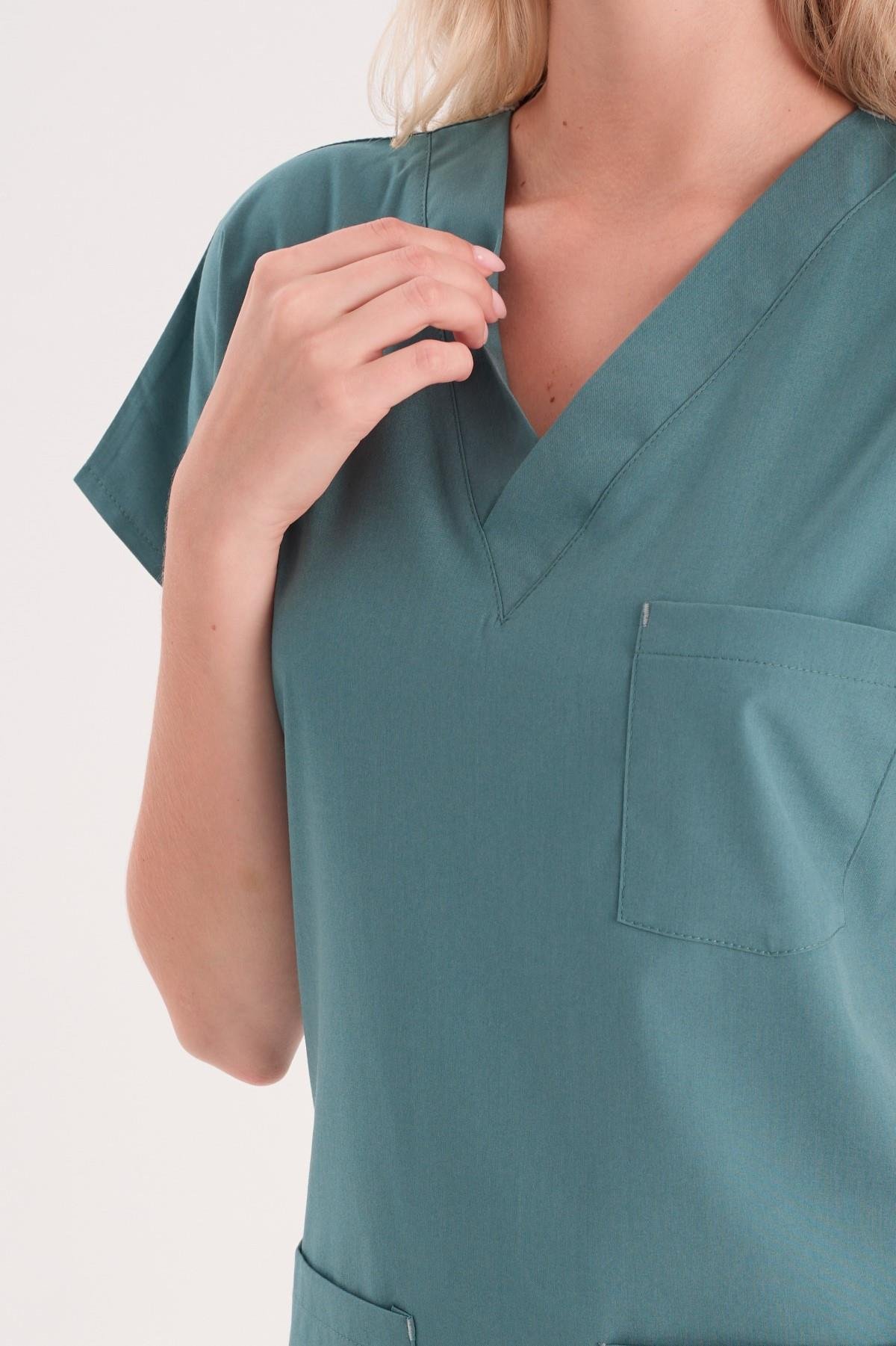 DENİZ YEŞİLİ CORE-FLEX KADIN CERRAHİ TAKIM