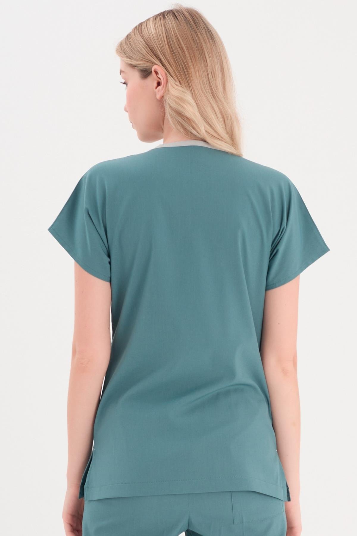 DENİZ YEŞİLİ CORE-FLEX KADIN CERRAHİ TAKIM