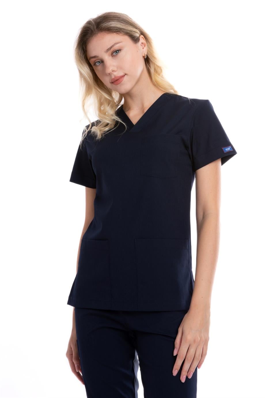 NAVY JOGGER WOMEN SCRUBS SET