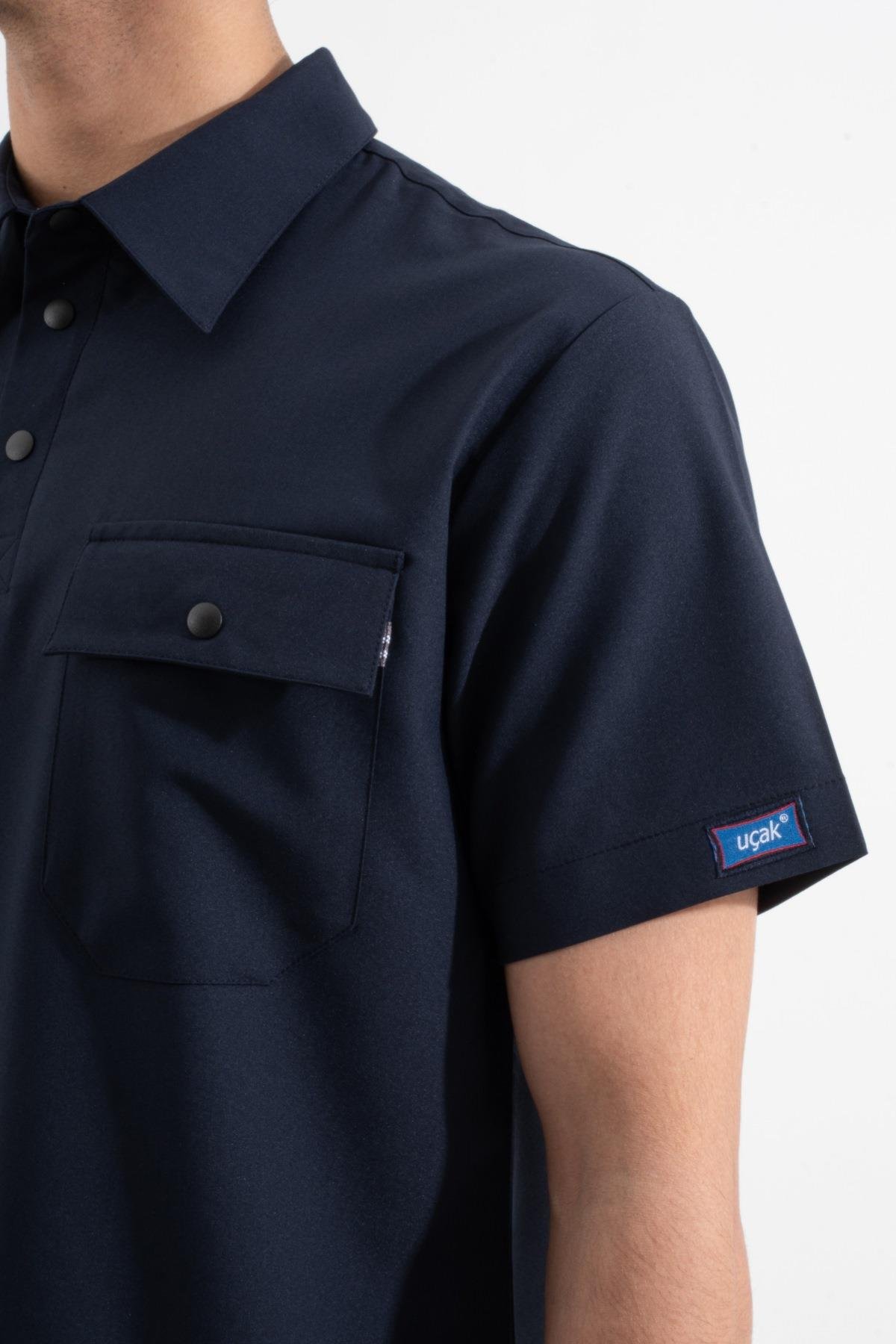 LACİVERT MILAN PREMIUM SCRUBS TAKIM