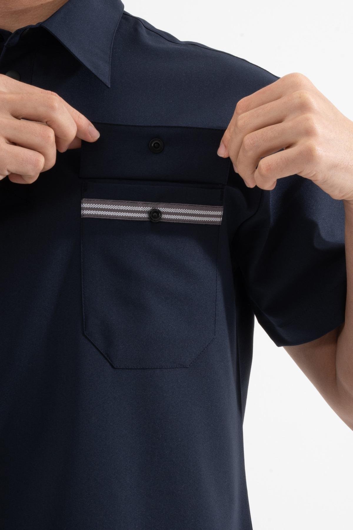 LACİVERT MILAN PREMIUM SCRUBS TAKIM