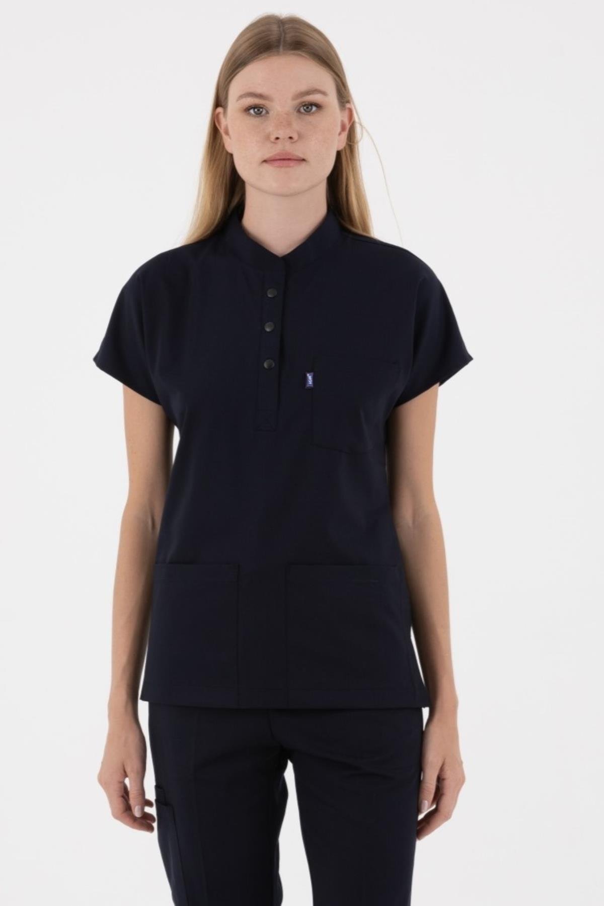 LACİVERT PETRA KADIN PREMİUM TEK ÜST