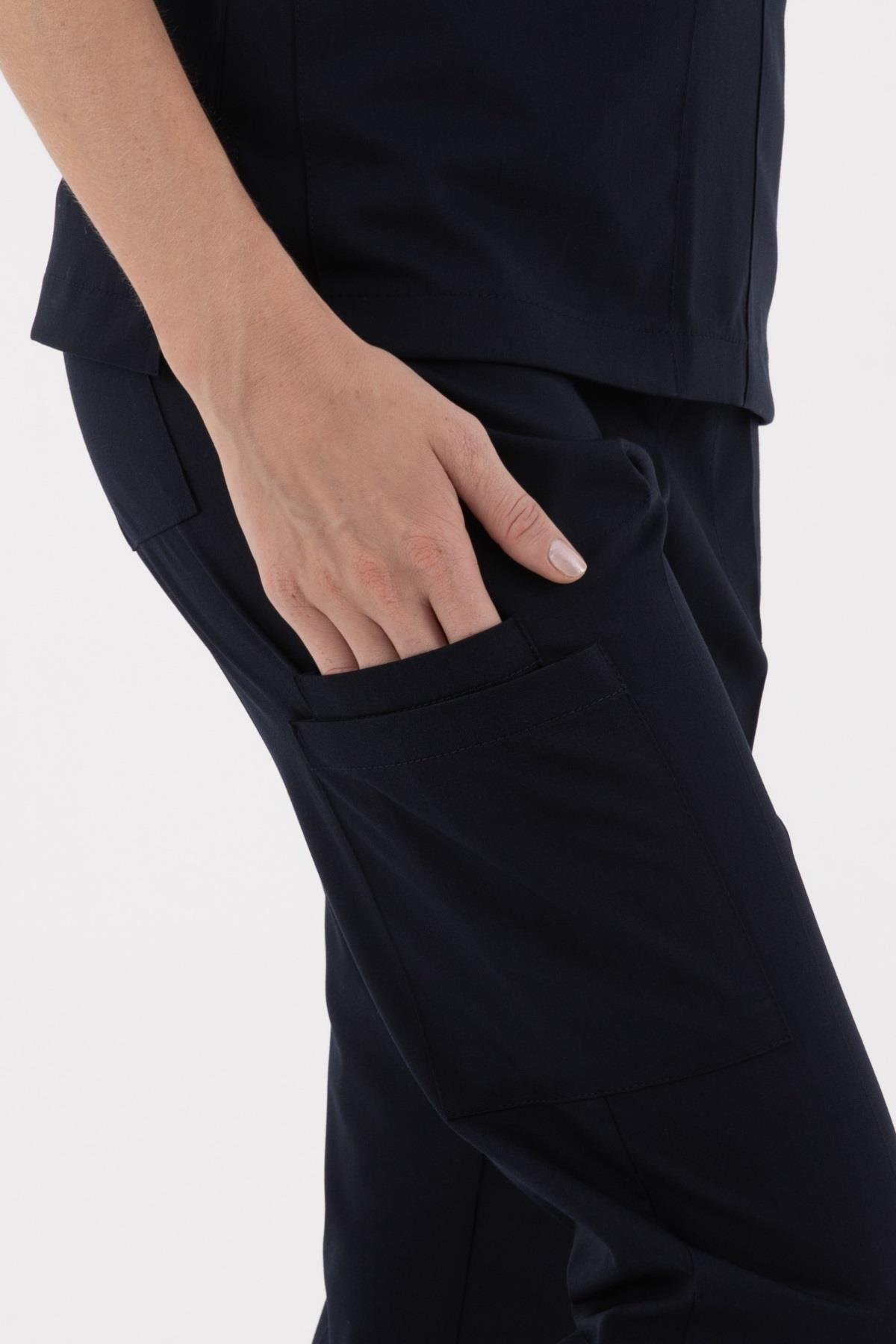 LACİVERT PETRA PREMIUM ÜNİFORMA TAKIM