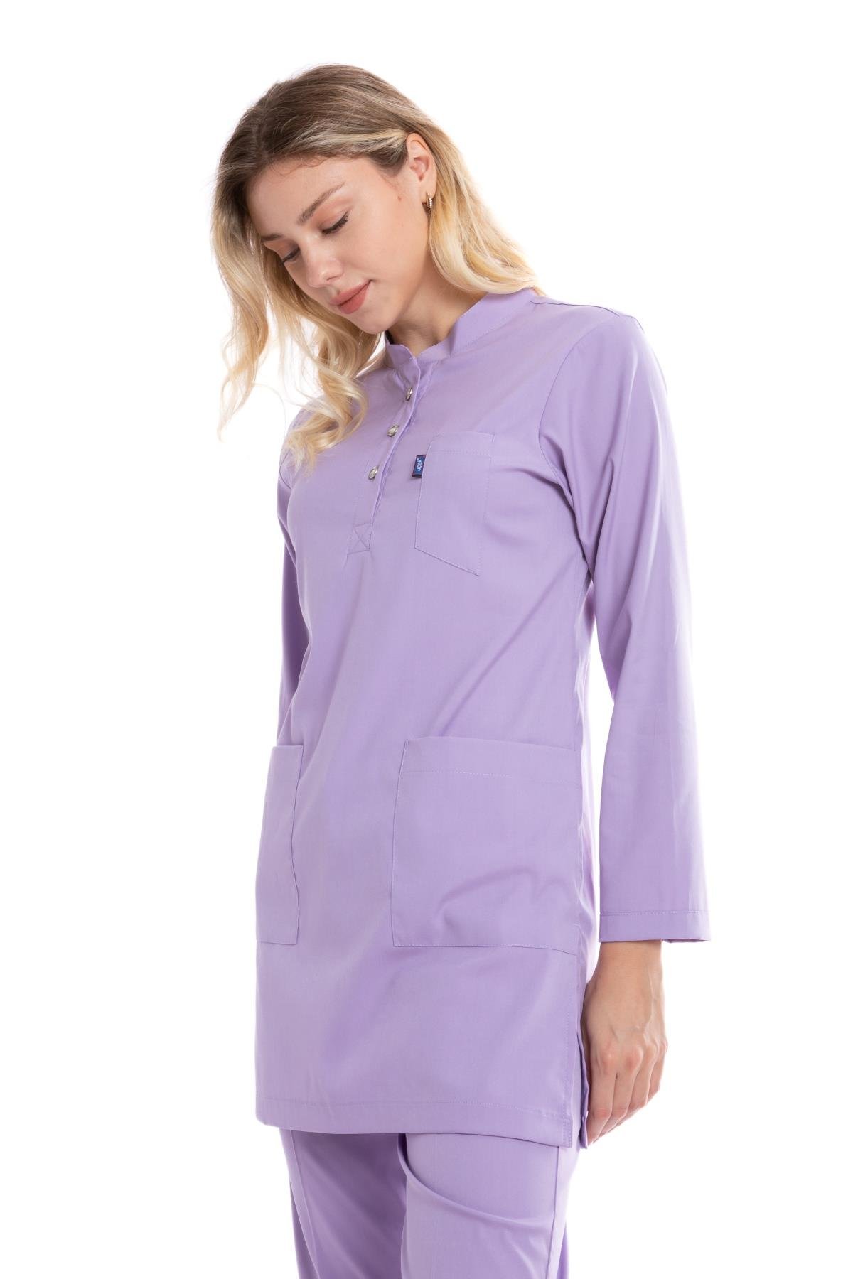 LİLA KARYA TESETTÜR TEK ÜST