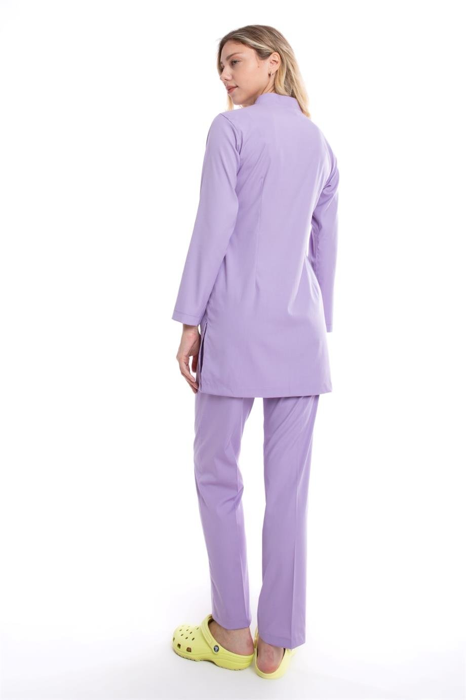 LİLA KARYA TESETTÜR ÜNİFORMA TAKIM