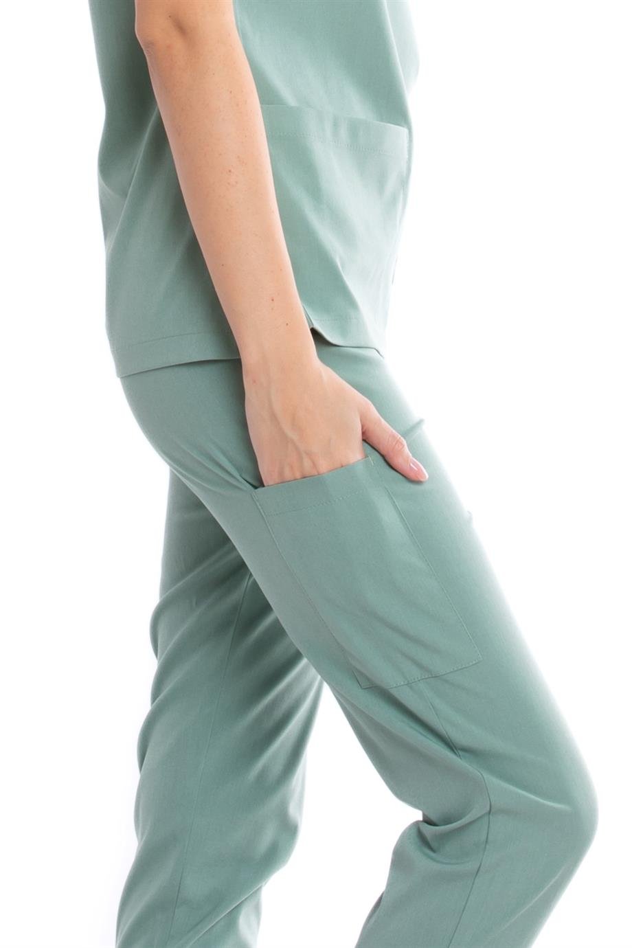 LİMON KÜFÜ JOGGER KADIN ÜNİFORMA TAKIM