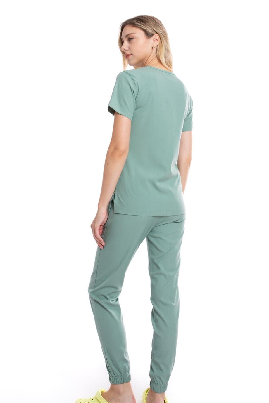 LİMON KÜFÜ JOGGER KADIN ÜNİFORMA TAKIM