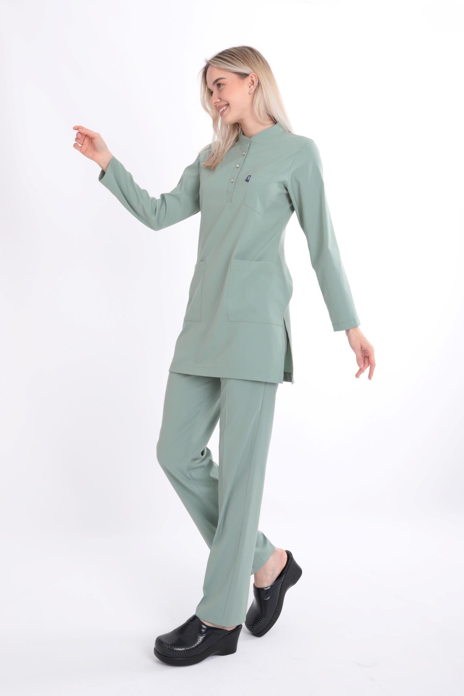 LİMON KÜFÜ KARYA TESETTÜR ÜNİFORMA TAKIM