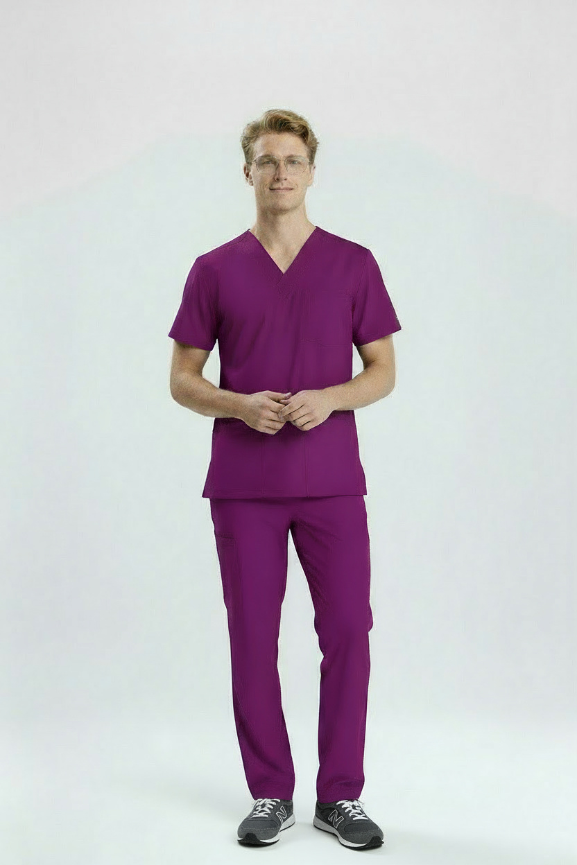 MOR EBE FORMASI LİKRALI SCRUBS TAKIM (BYZANTIUM)