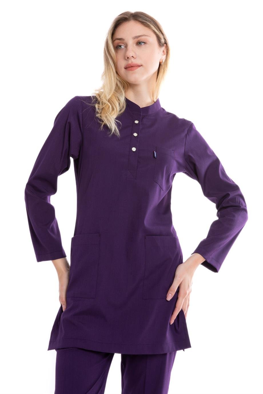 MOR KARYA TESETTÜR ÜNİFORMA TAKIM