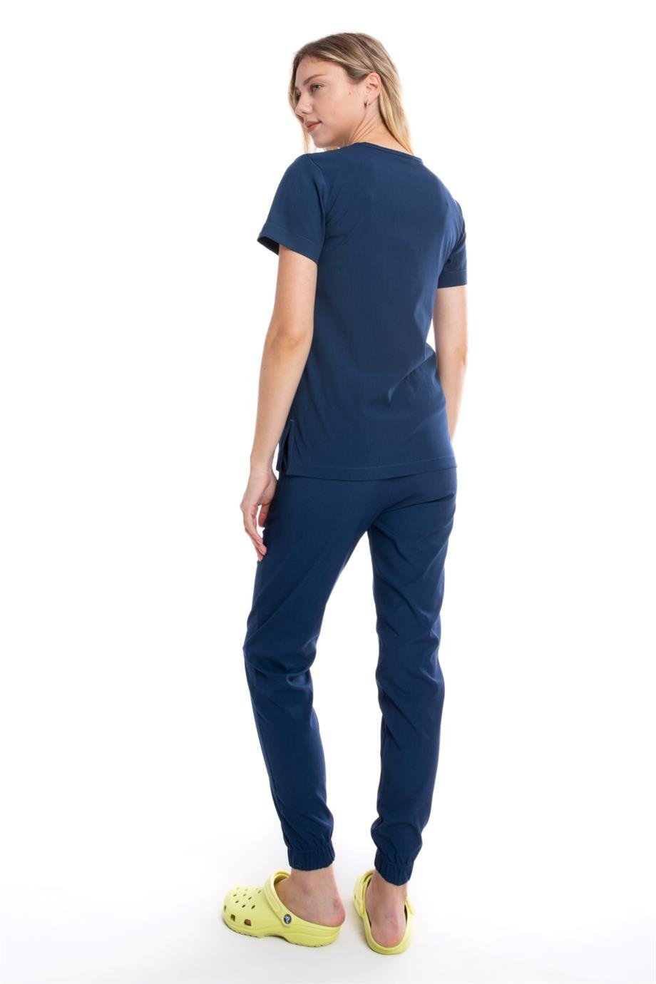 PETROL LACİVERT JOGGER KADIN ÜNİFORMA TAKIM