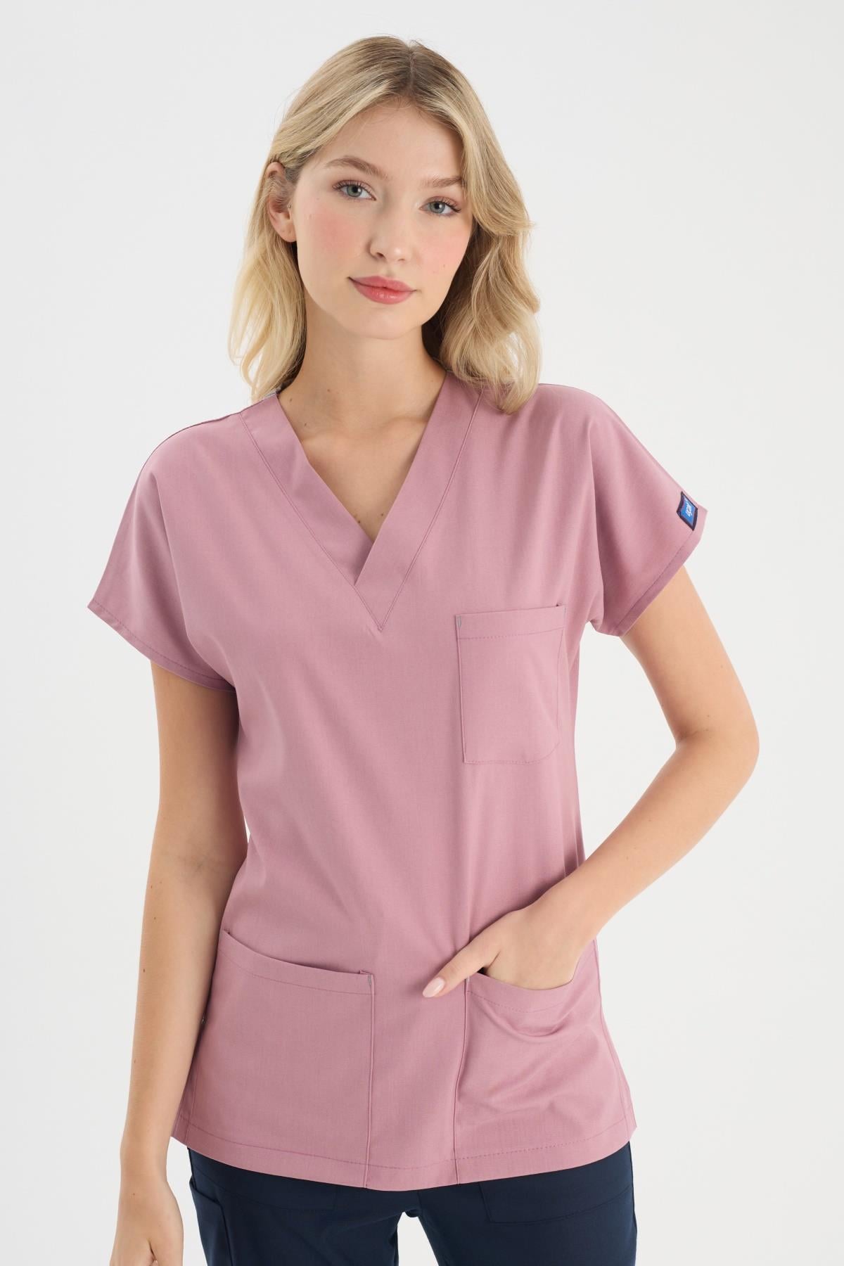 PINK CORE-FLEX LYCRA WOMEN TOP