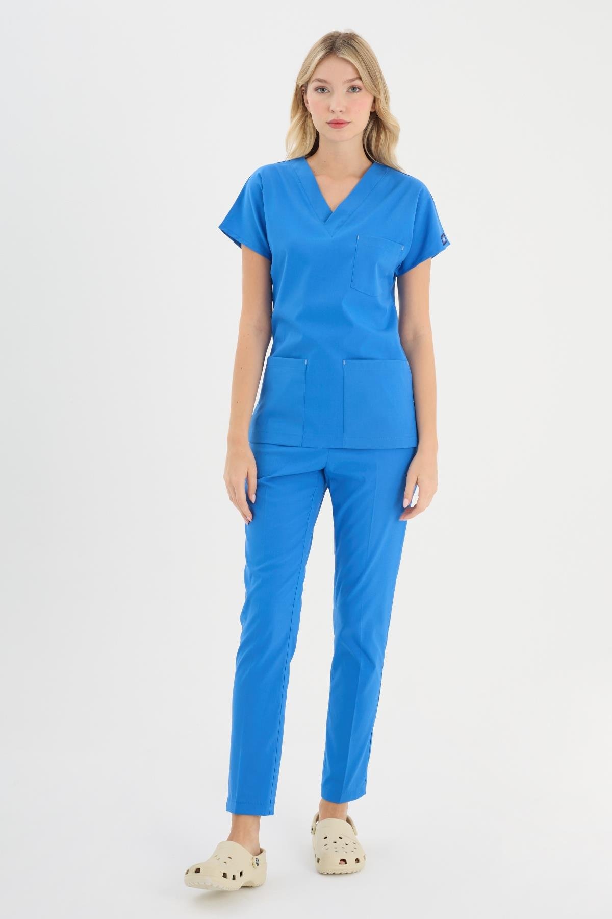 ROYAL MAVİ CORE-FLEX KADIN CERRAHİ TAKIM