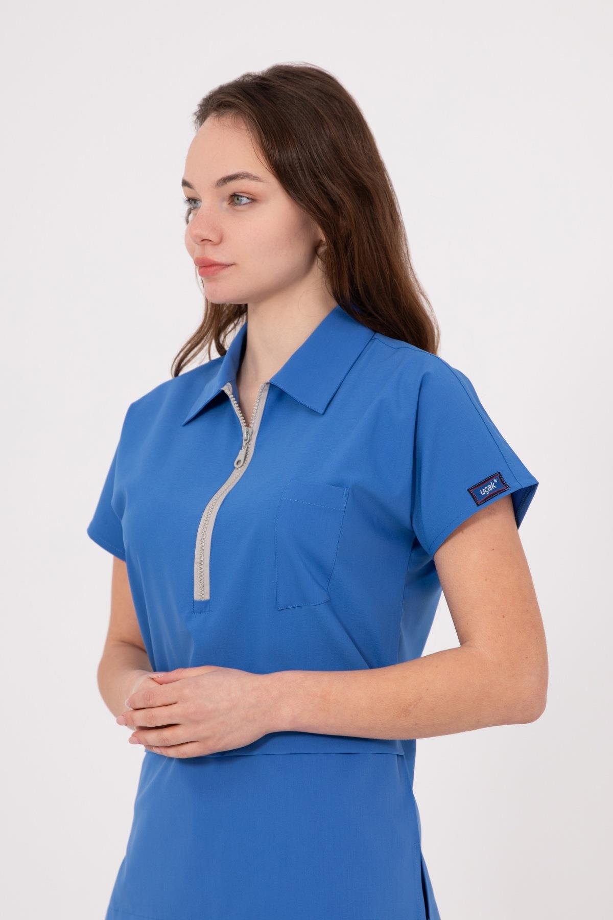 ROYAL MAVİ MYRA PREMIUM ÜNİFORMA TAKIM