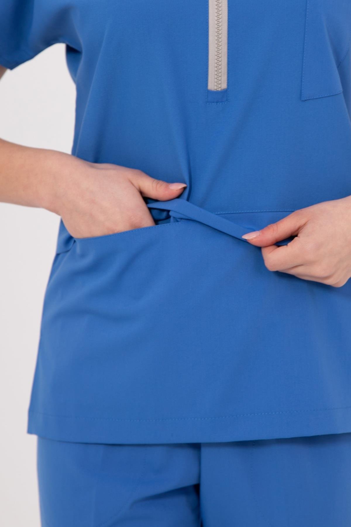 ROYAL MAVİ MYRA PREMIUM ÜNİFORMA TAKIM