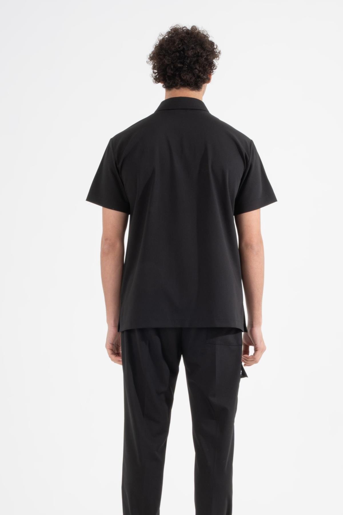 SİYAH MILAN PREMIUM SCRUBS TAKIM