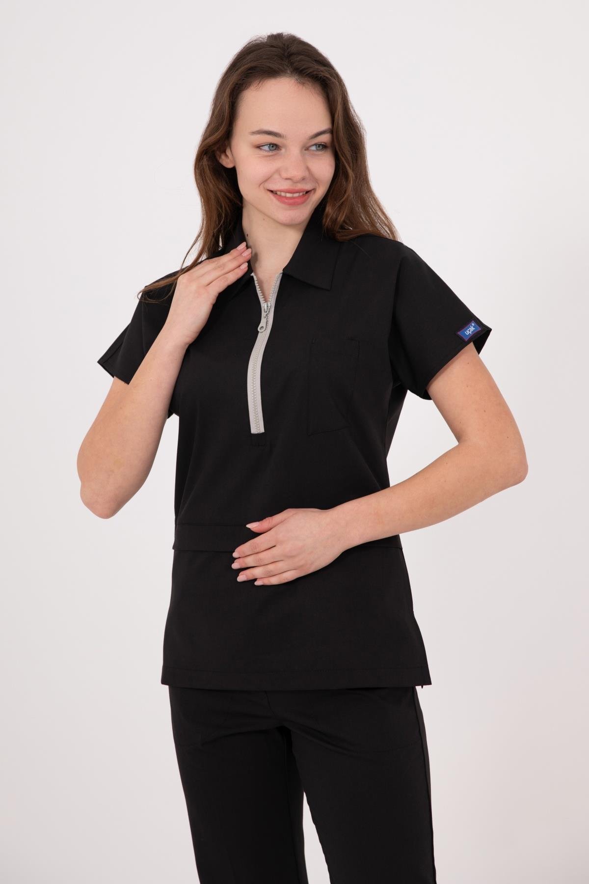 SİYAH MYRA PREMIUM ÜNİFORMA TAKIM