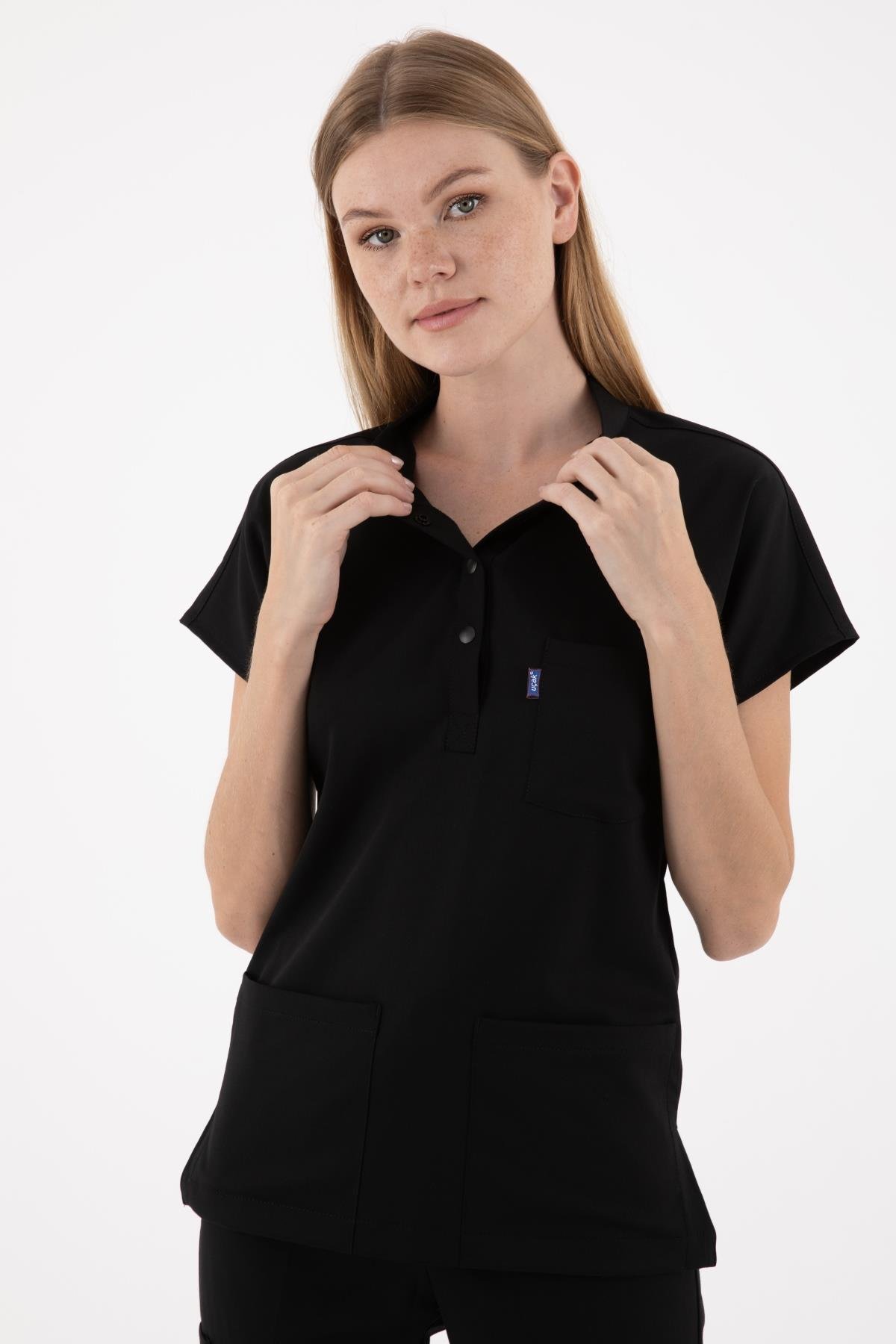 SİYAH PETRA KADIN PREMİUM TEK ÜST