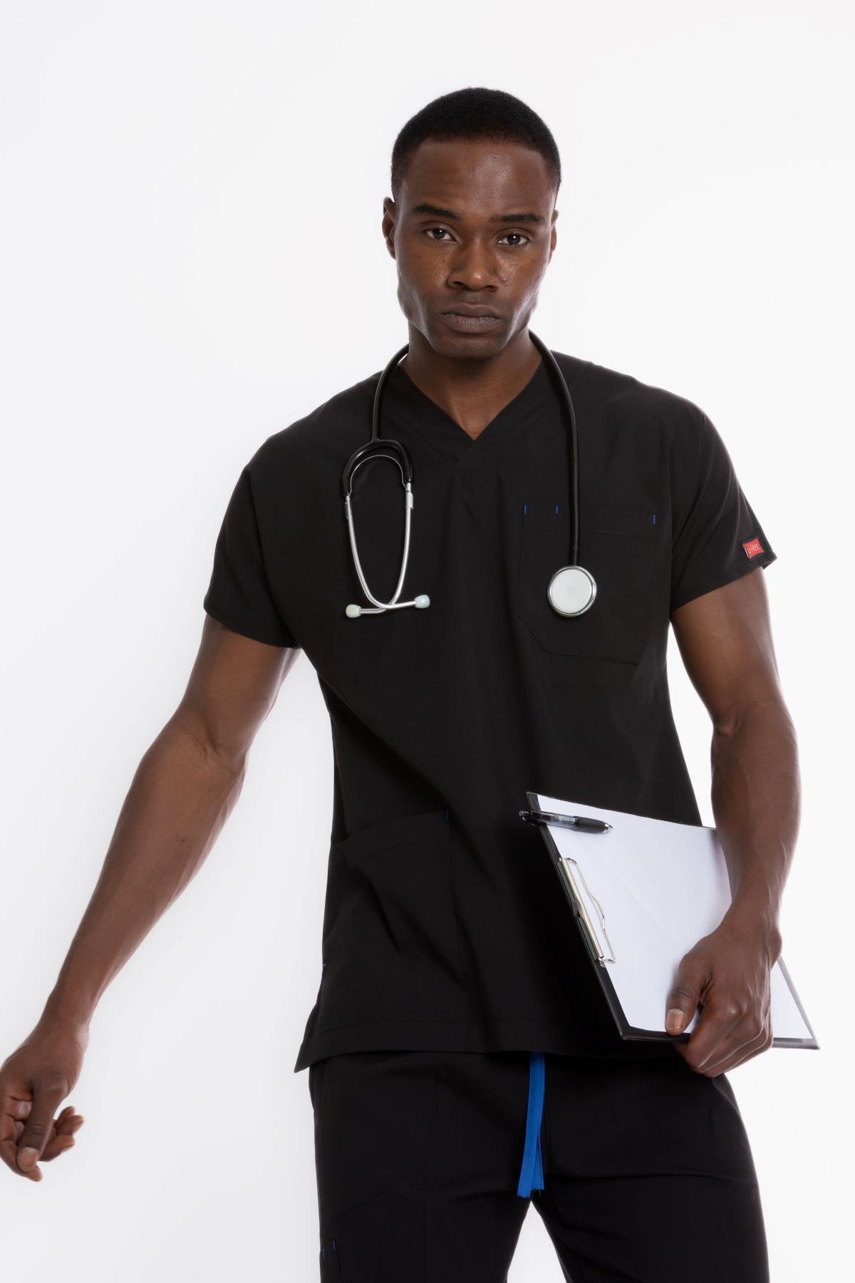 SİYAH U-FLEX ERKEK CERRAHİ TAKIM