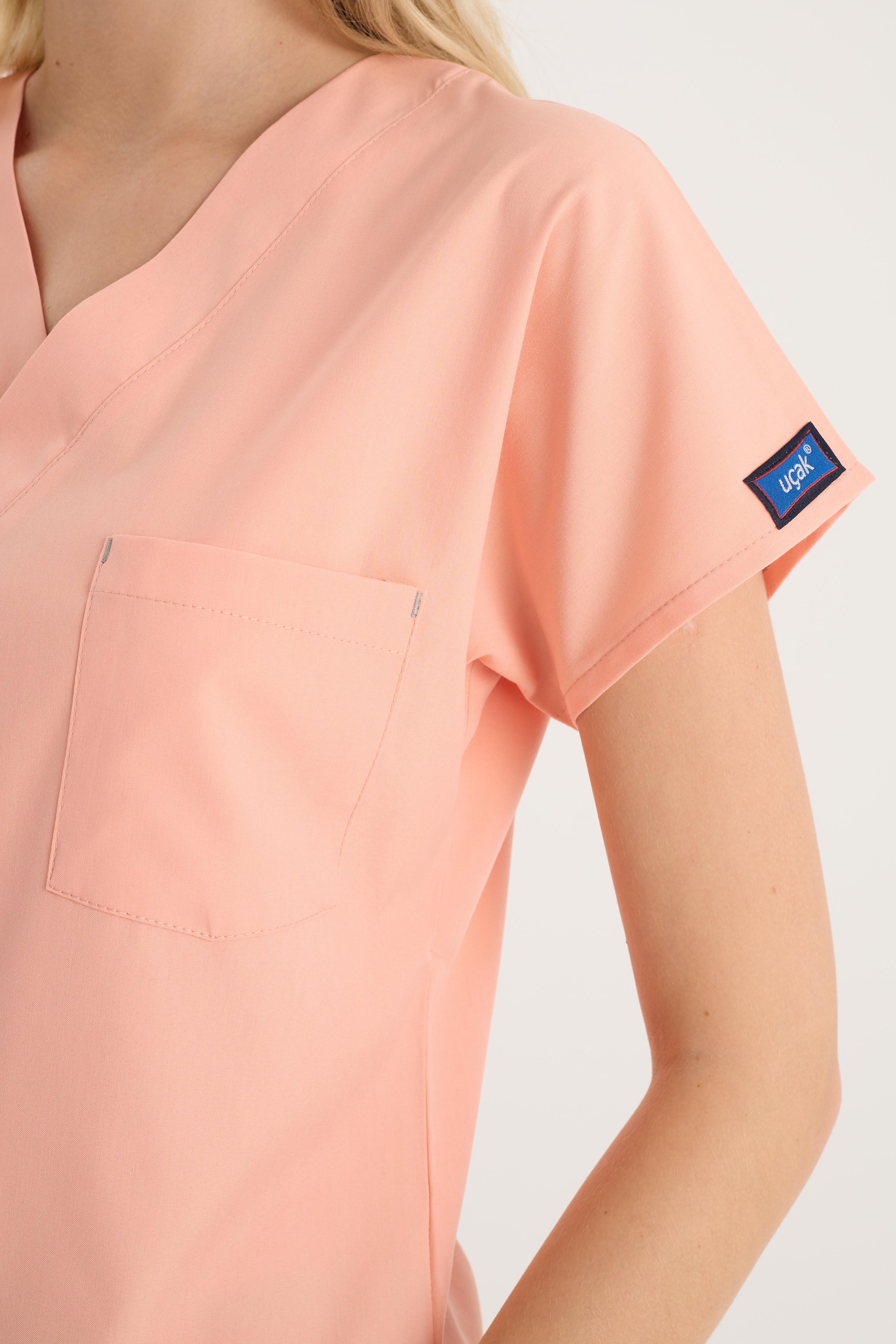 SALMON CORE-FLEX LYCRA WOMEN TOP