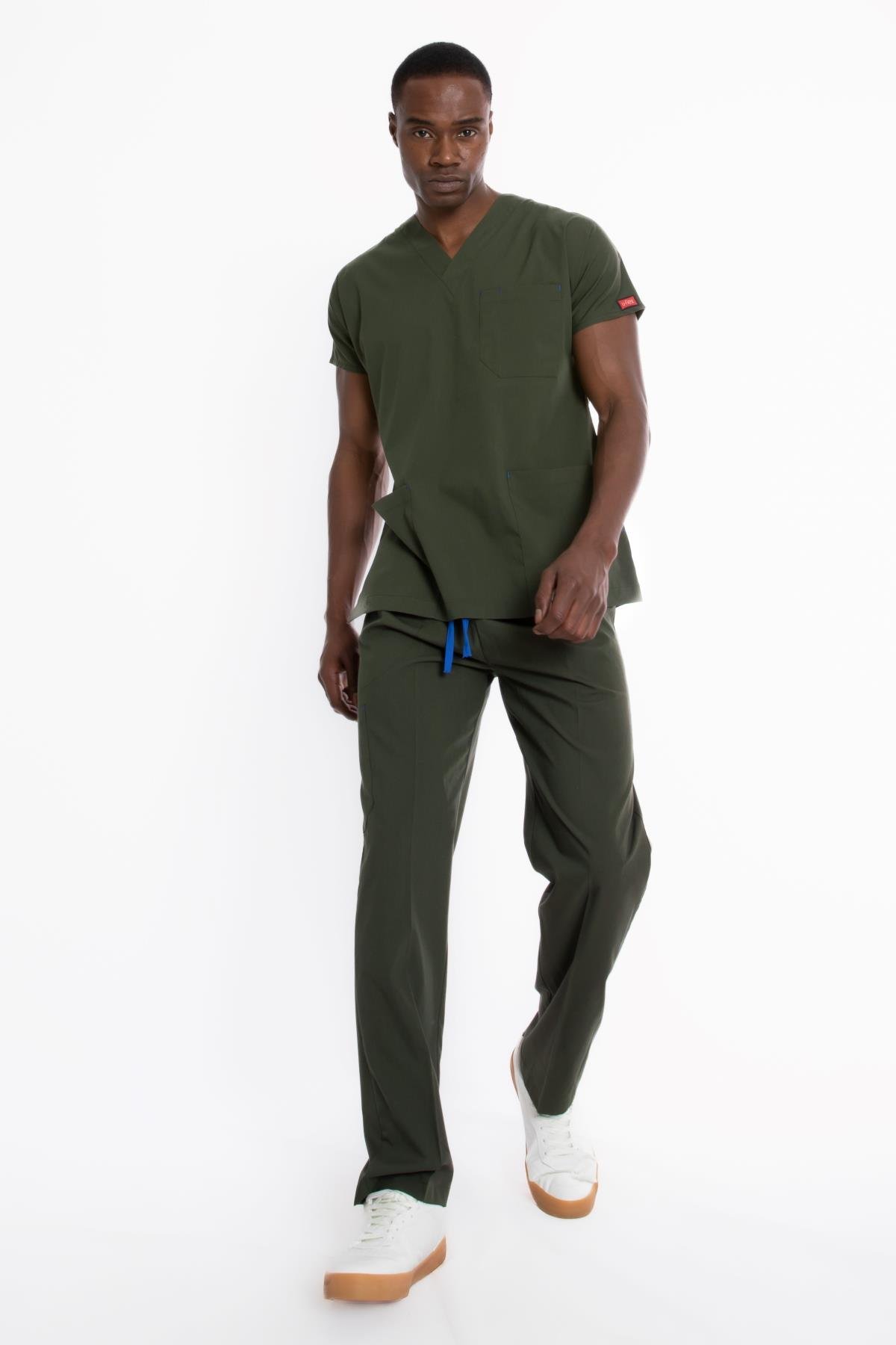 YAĞ YEŞİLİ U-FLEX ERKEK CERRAHİ TAKIM