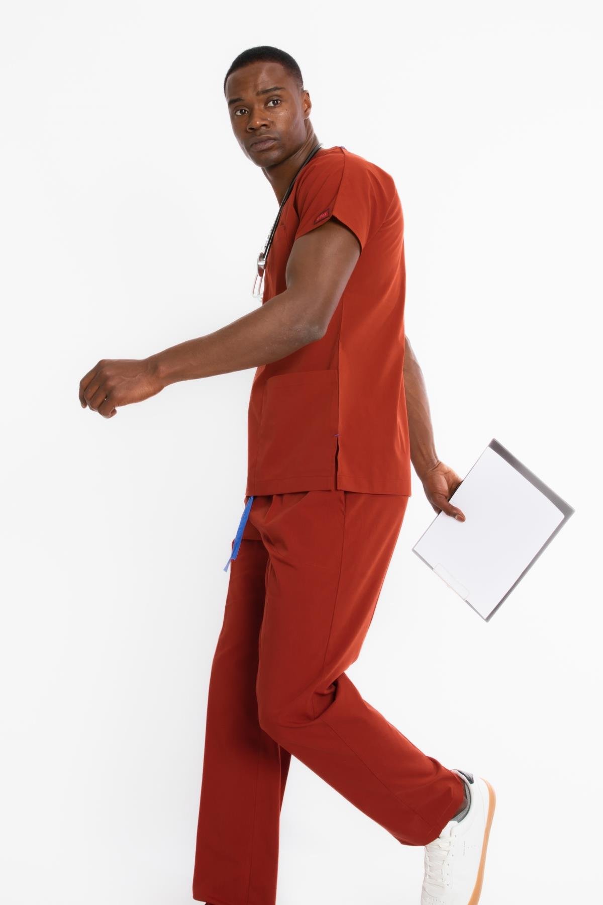 YANIK TURUNCU U-FLEX ERKEK CERRAHİ TAKIM