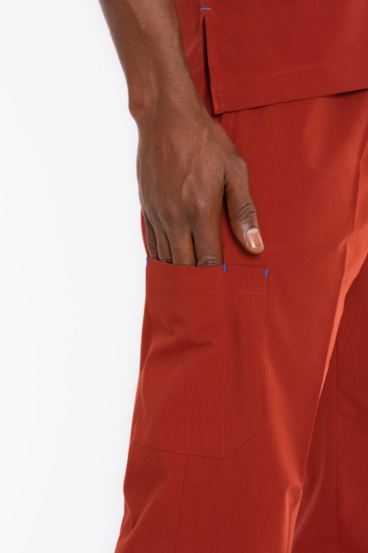 YANIK TURUNCU U-FLEX ERKEK CERRAHİ TAKIM