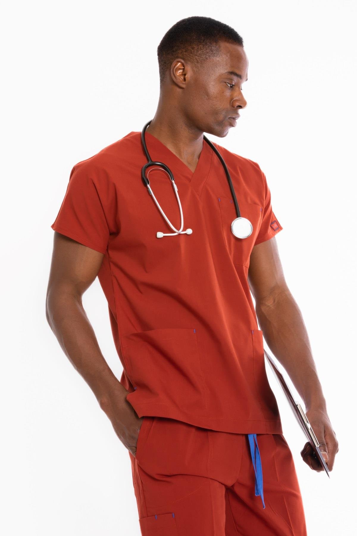 YANIK TURUNCU U-FLEX ERKEK LİKRALI YARASA KOL TEK ÜST