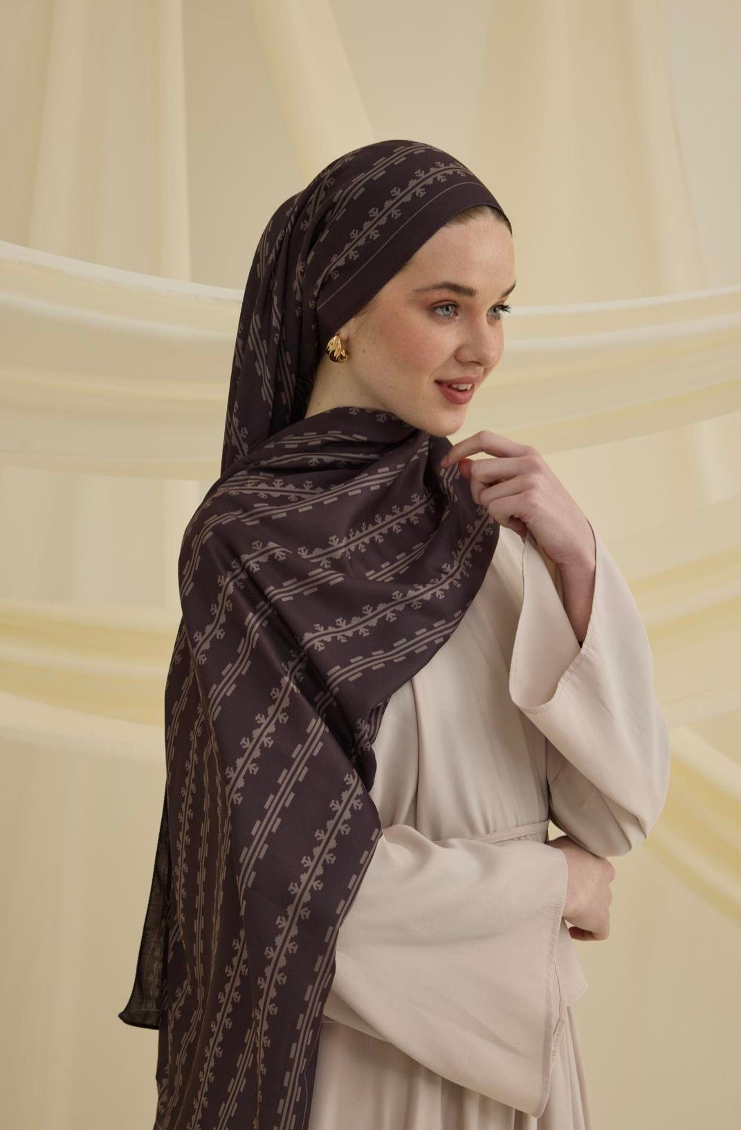 Beliza Acı Kahve Şal