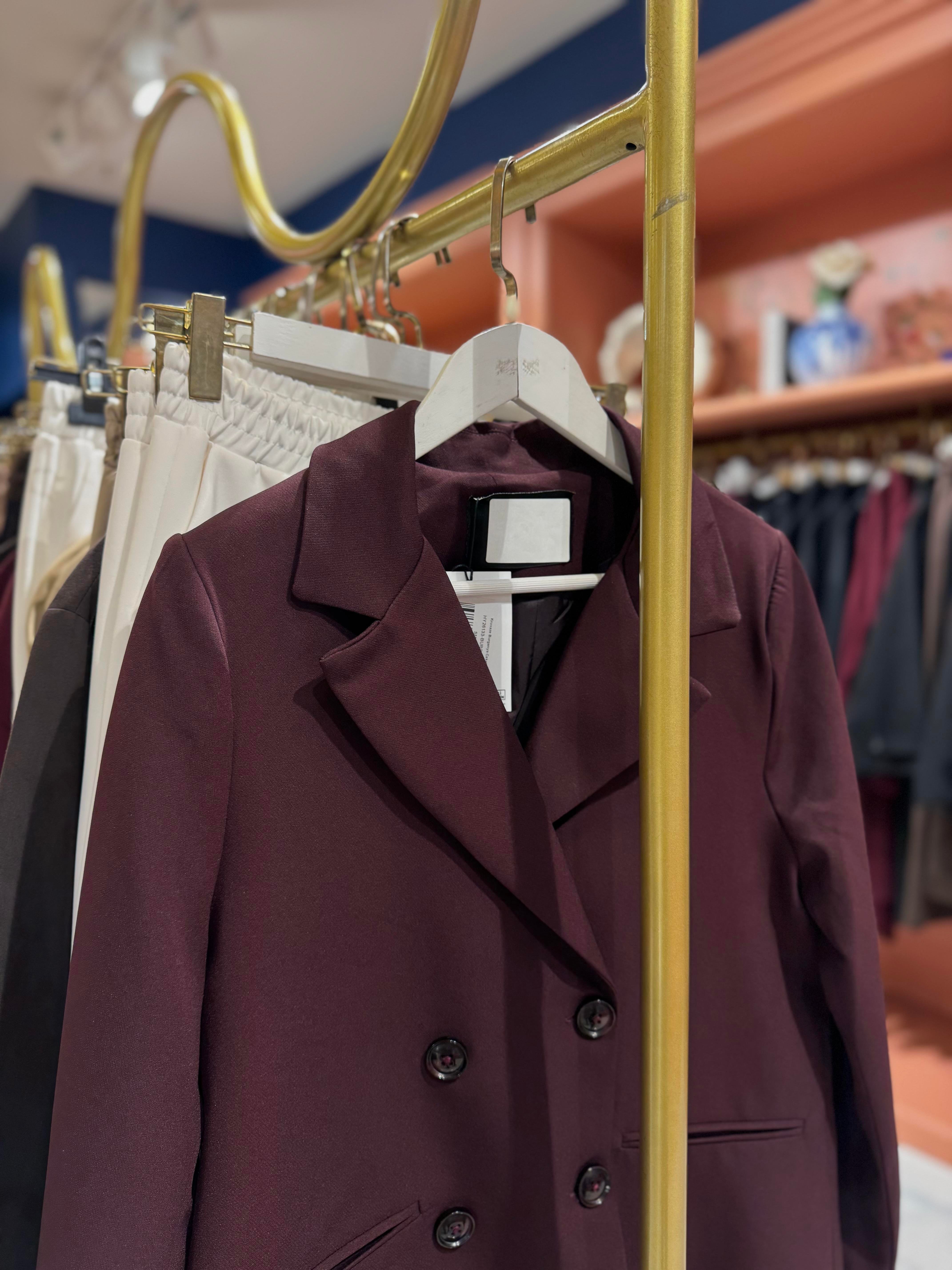 Blazer Ceket | Mürdüm