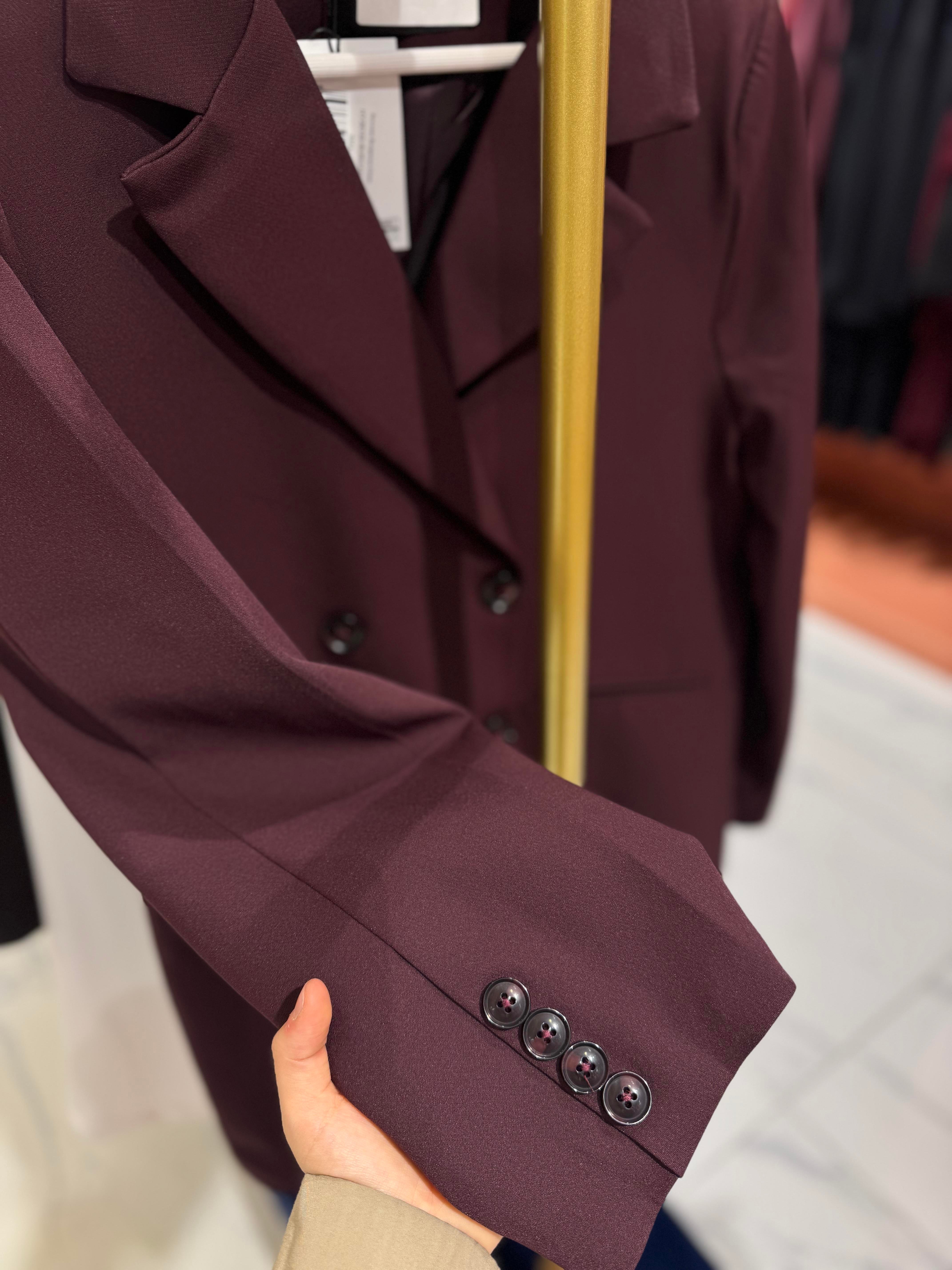 Blazer Ceket | Mürdüm