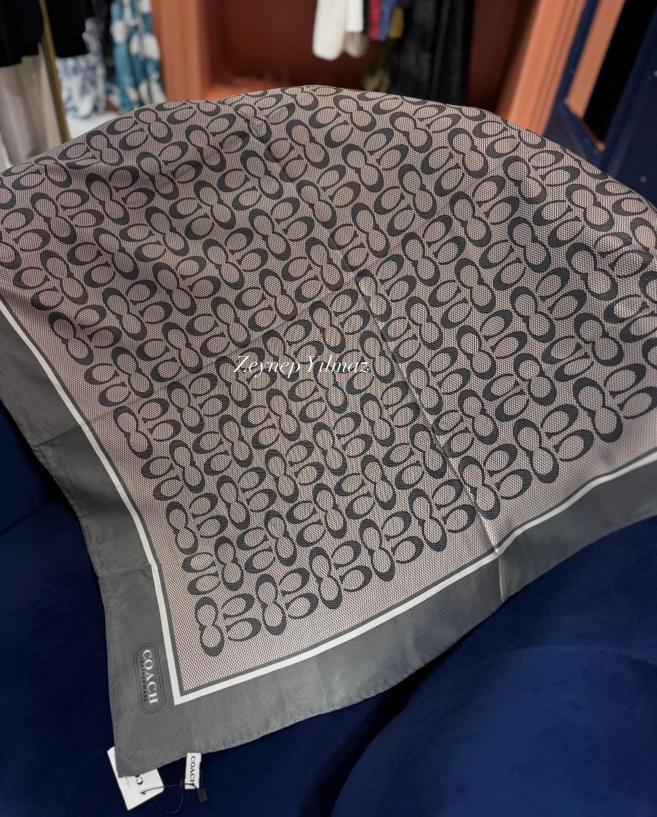 CC İthal Twil Eşarp Gri No:2