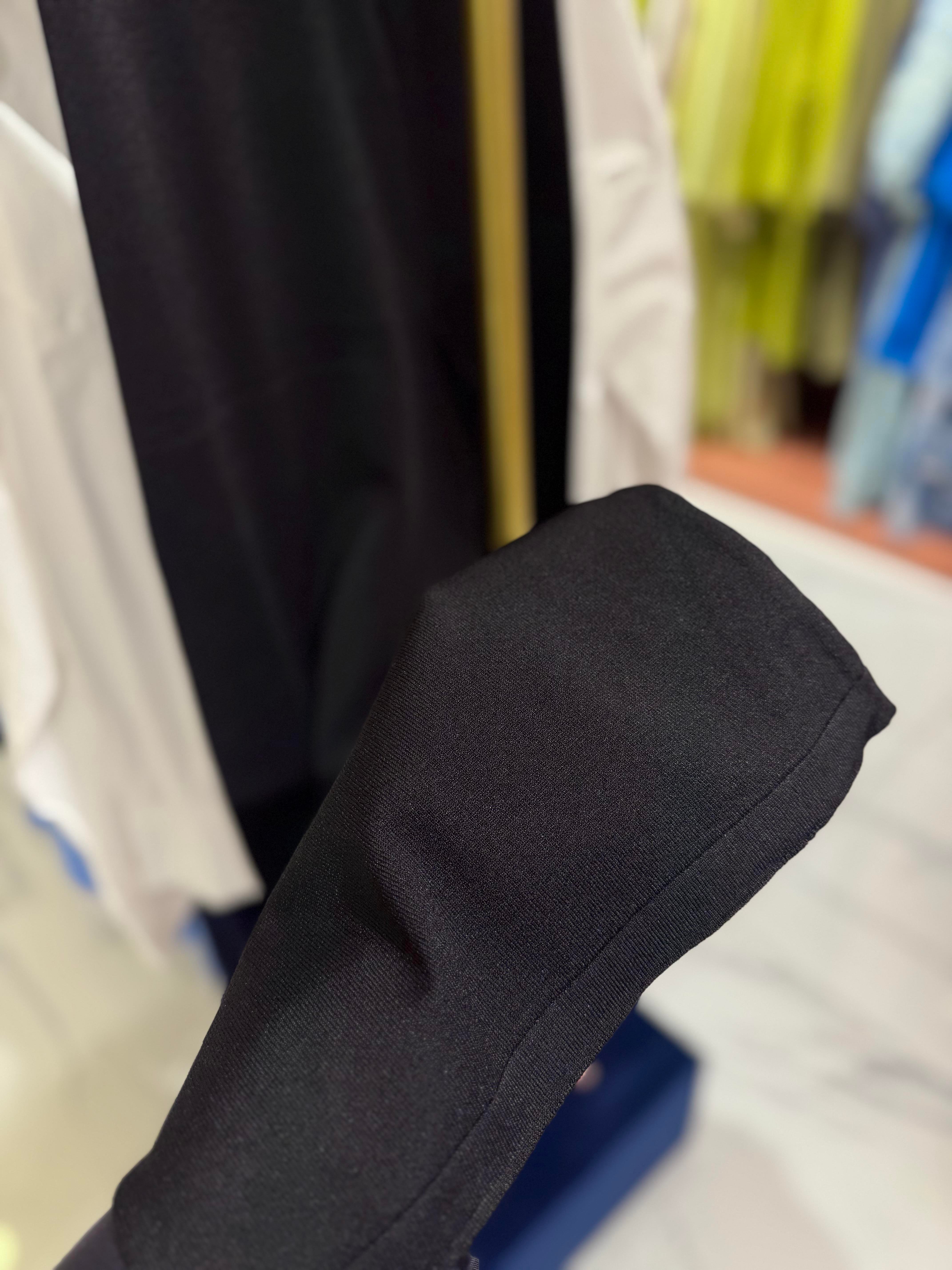 Çelik Örme Pantolon | Siyah