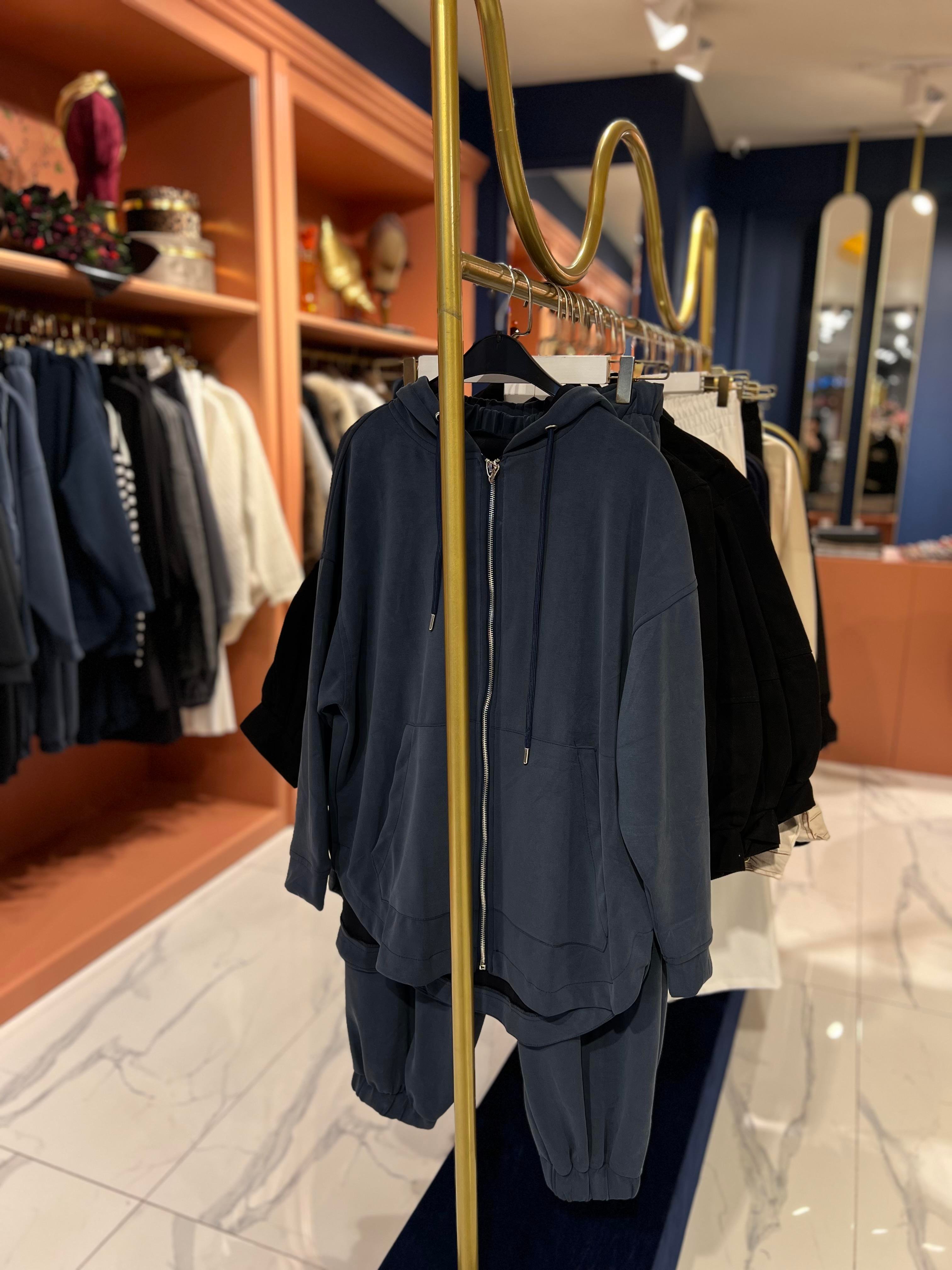 Comfy Oysh Takım İndigo 