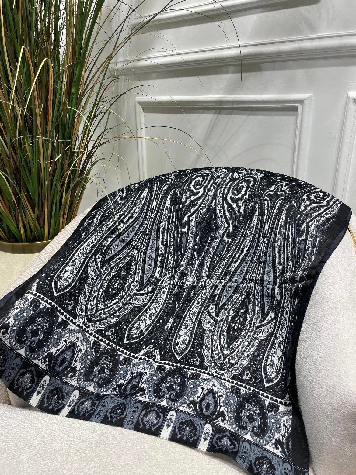 Etnik Premium Silk Şal 