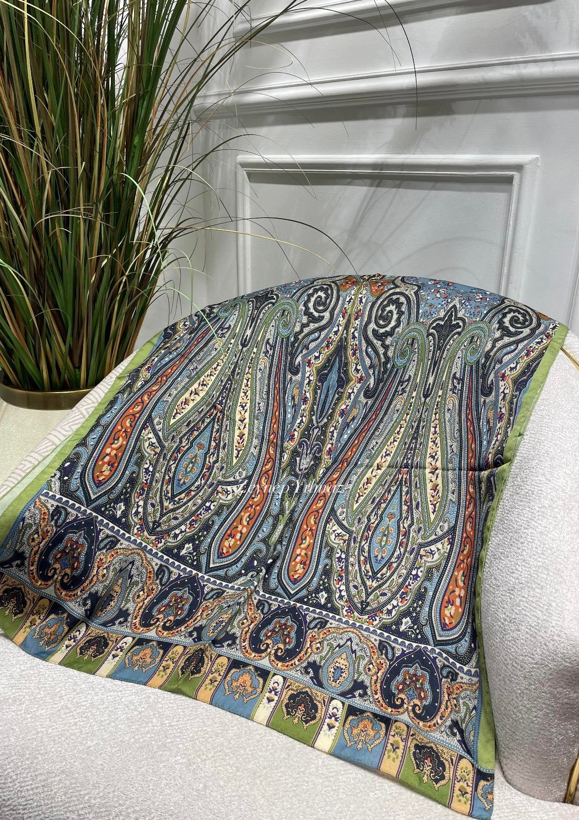 Etnik Premium Silk Şal 