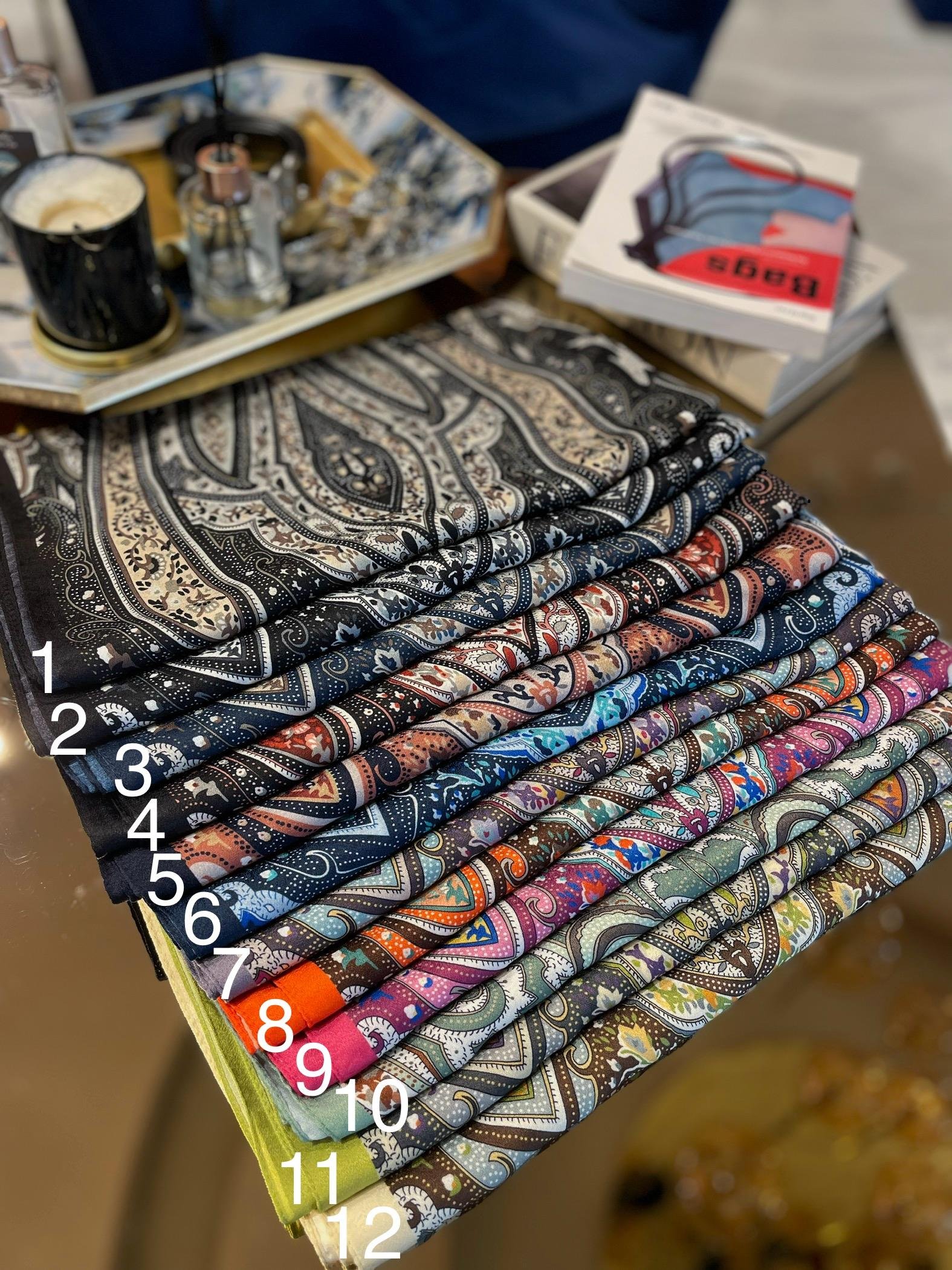 Etnik Premium Silk Şal 