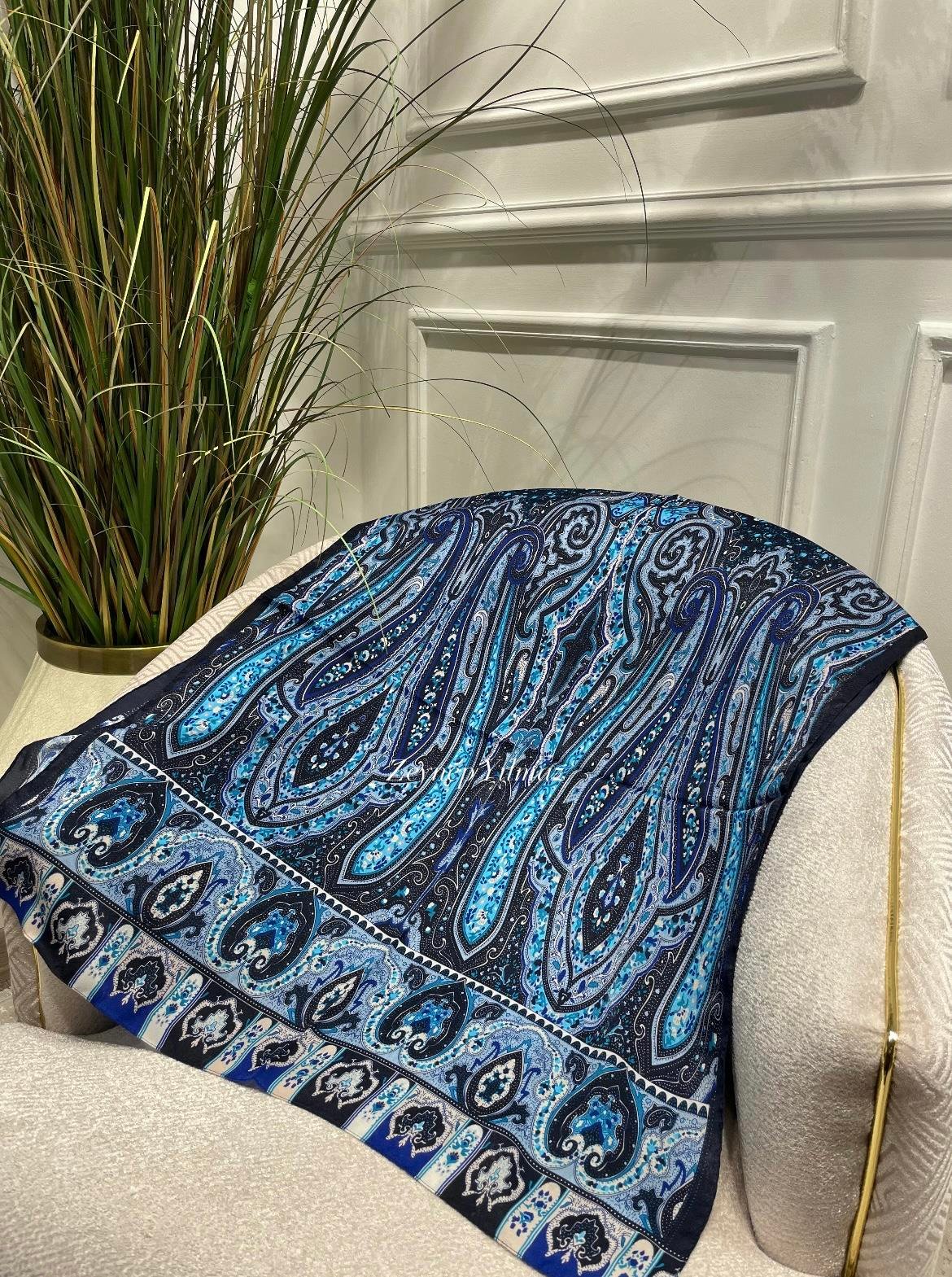 Etnik Premium Silk Şal 