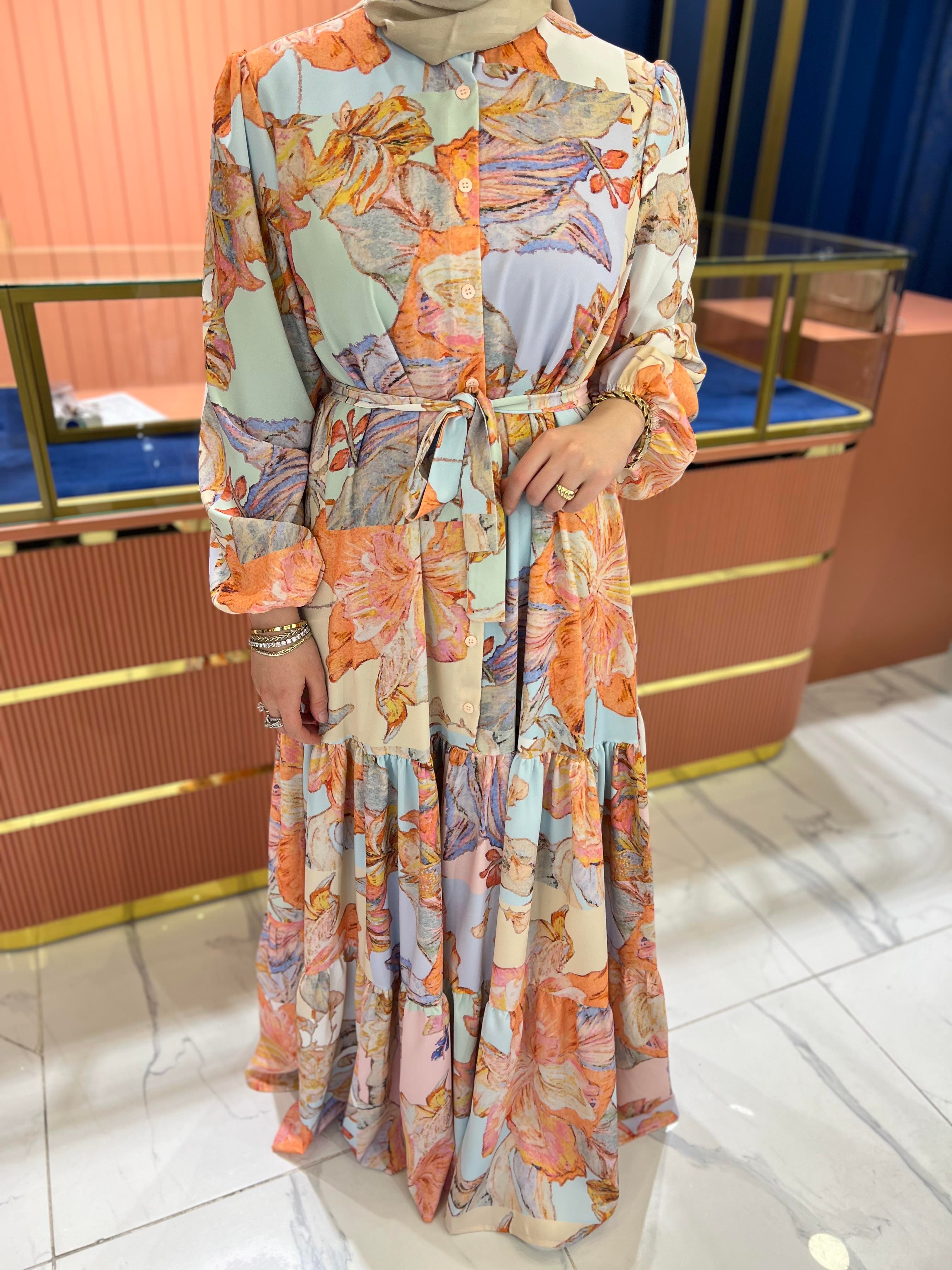 İpek Krep Astoria Elbise